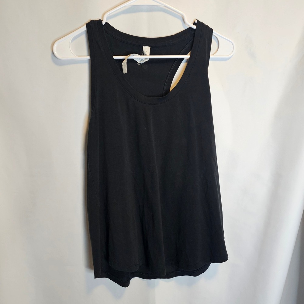 Lululemon Women's Black Tank Top‎ Racerback Athletic Sleeveless Size 6